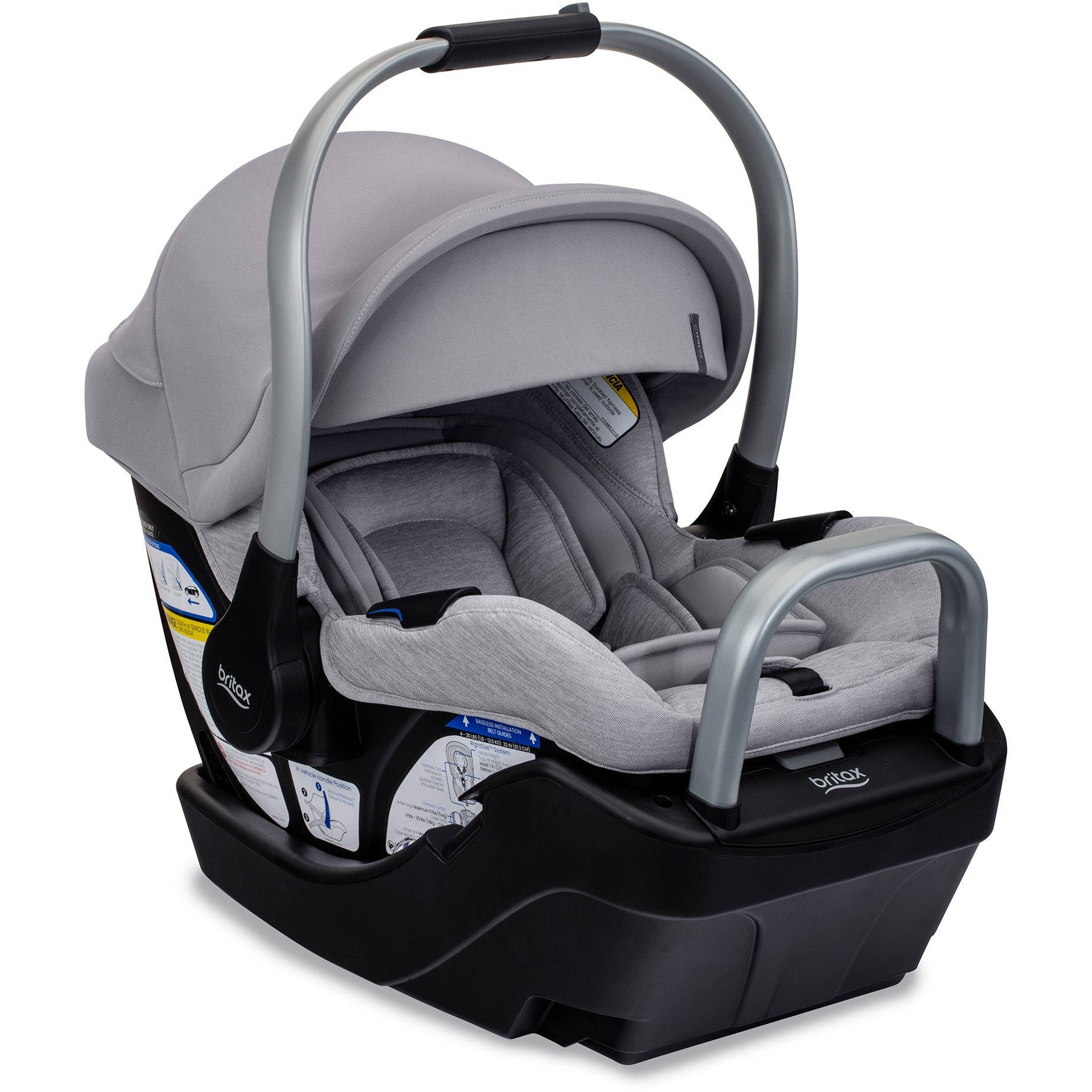 Britax Car Seats - Infant Ponte Glacier Britax Cypress Infant Car Seat + Alpine Base