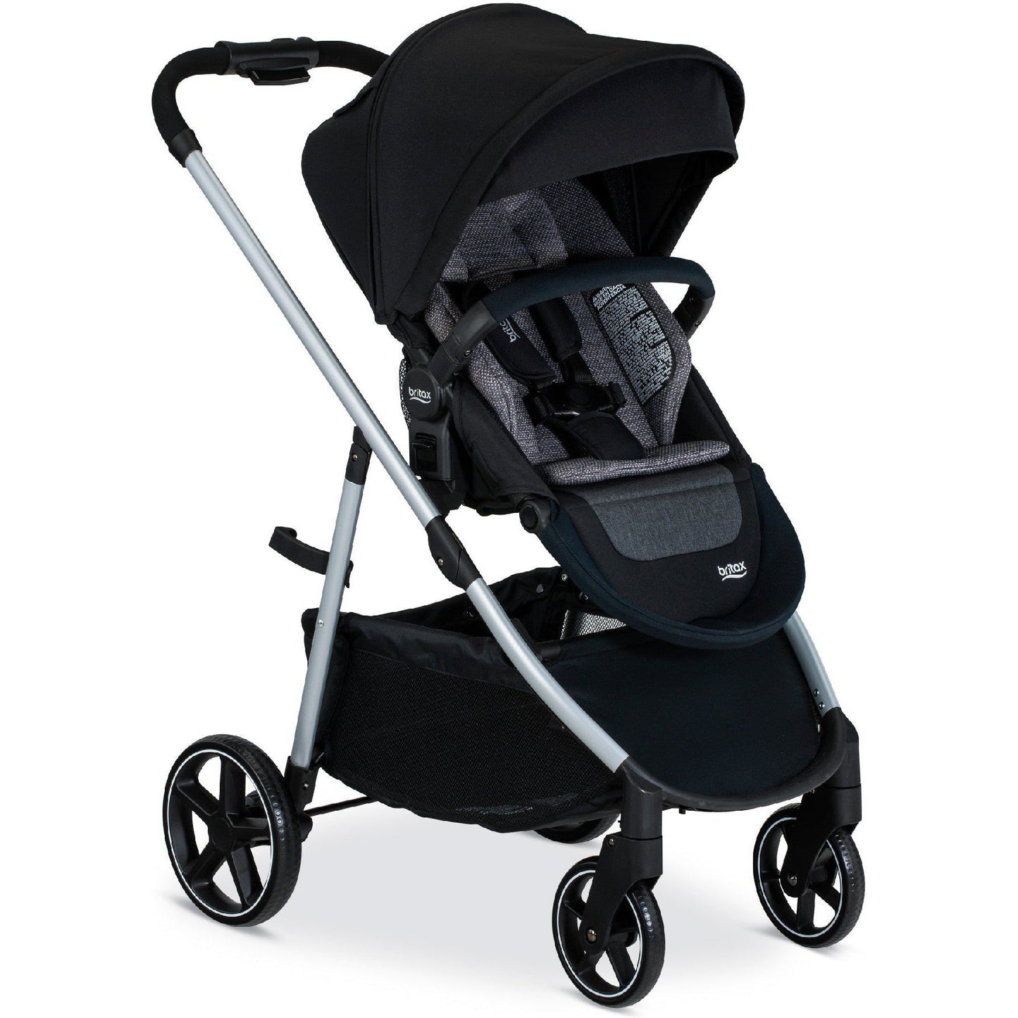 Britax Strollers - Single Pindot Onyx Britax Grove Modular Stroller