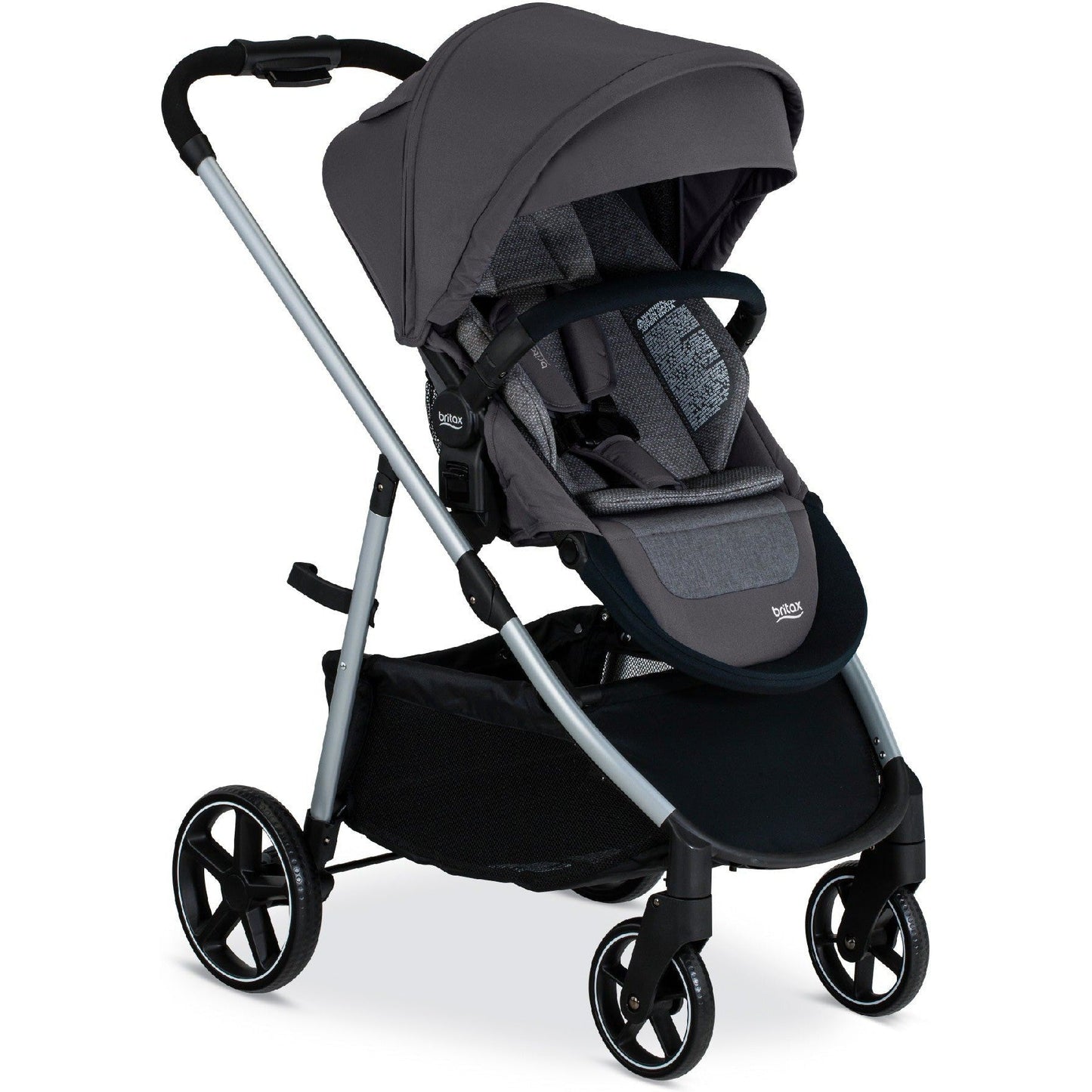 Britax Strollers - Single Pindot Stone Britax Grove Modular Stroller