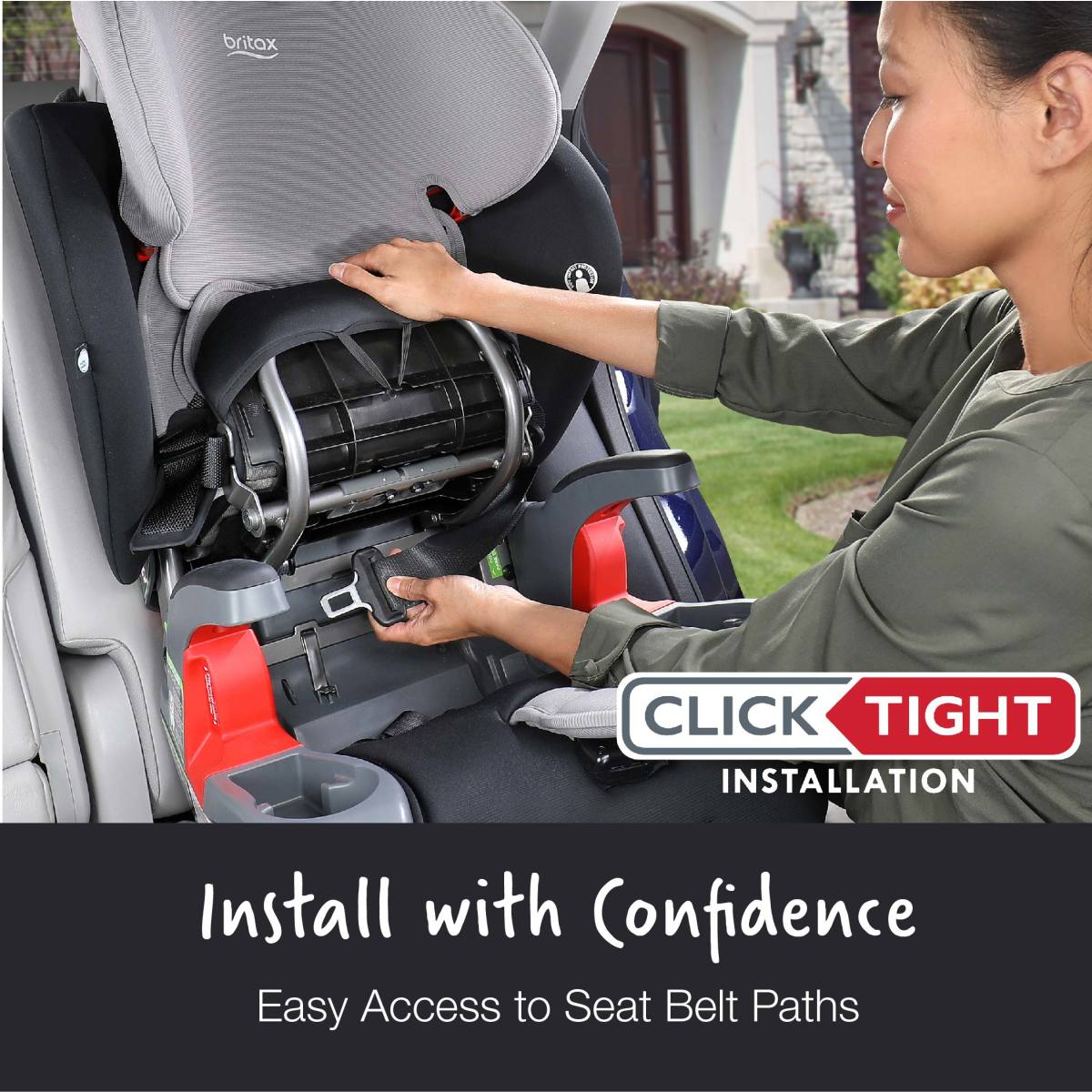 Britax Car Seats - Booster Britax Grow With You Clicktight Harness-to-Booster Seat