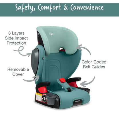 Britax Car Seats - Booster Britax Highpoint Backless Belt-Positioning Booster Seat with Safewash