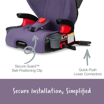 BritaxBritax Highpoint Backless Belt-Positioning Booster Seat with SafewashBabysupermarket