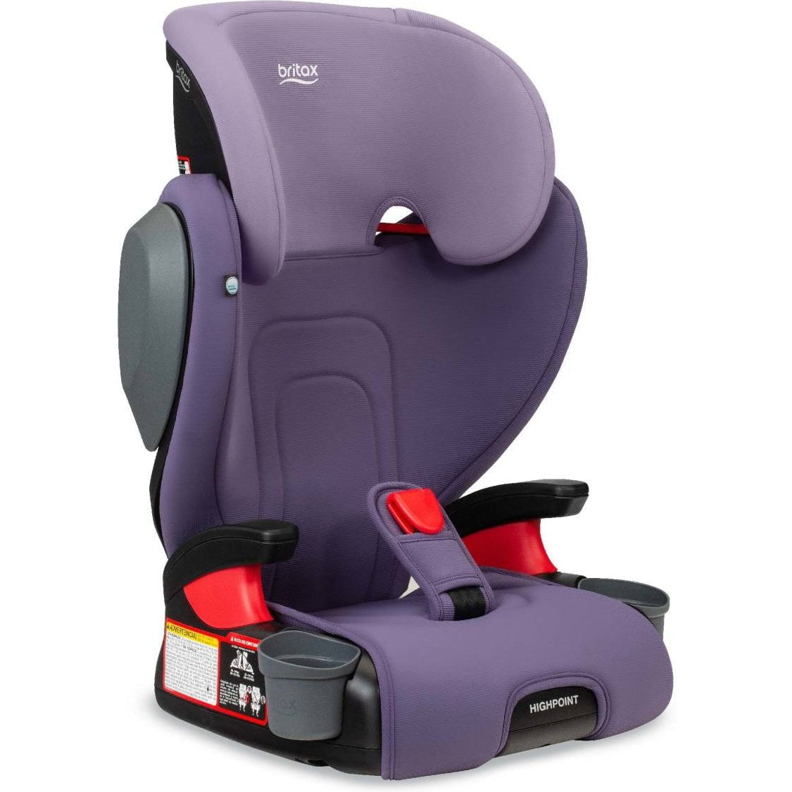 Britax Car Seats - Booster Purple Ombre Britax Highpoint Backless Belt-Positioning Booster Seat with Safewash