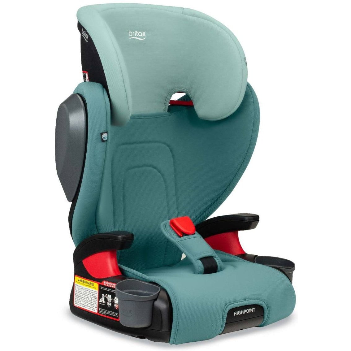 Britax Car Seats - Booster Green Ombre Britax Highpoint Backless Belt-Positioning Booster Seat with Safewash