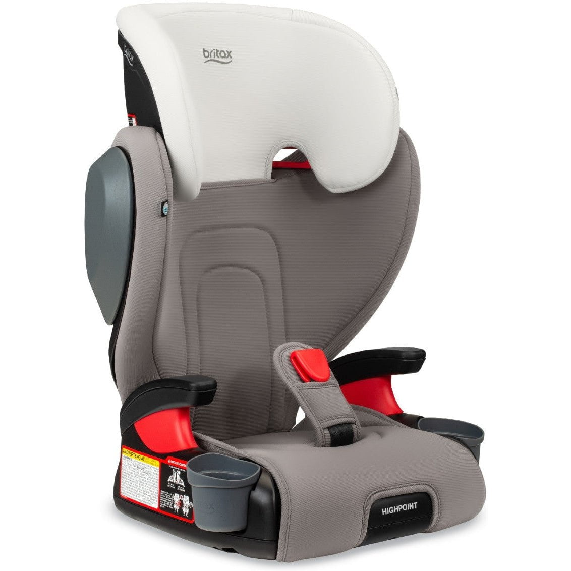 Britax Car Seats - Booster Gray Ombre Britax Highpoint Backless Belt-Positioning Booster Seat with Safewash