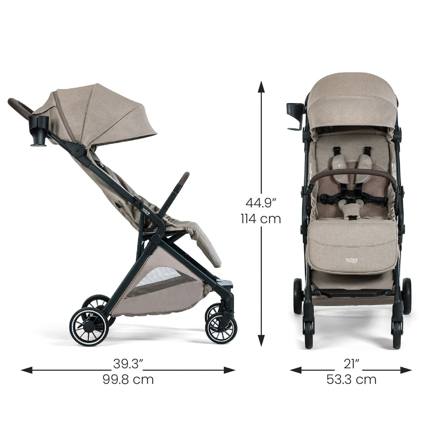 BritaxBritax Juniper+ Compact Stroller with One-Hand RapidFoldBabysupermarket