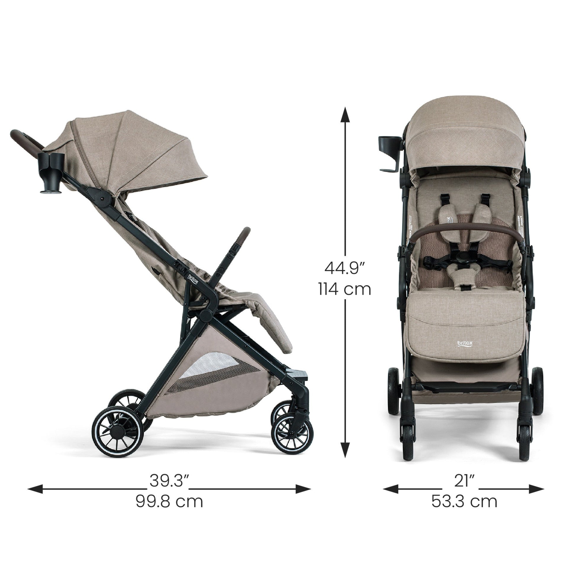 BritaxBritax Juniper+ Compact Stroller with One-Hand RapidFoldBabysupermarket