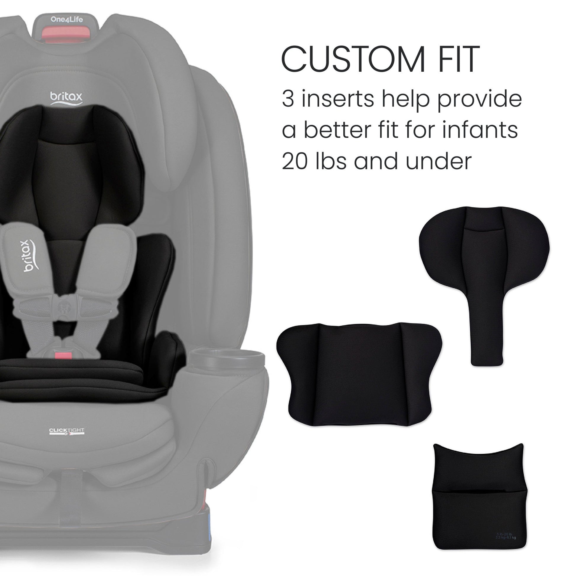 Britax Car Seats - Convertible Britax One4Life All-in-One Car Seat with ClickTight Installation + SafeWash Fabrics