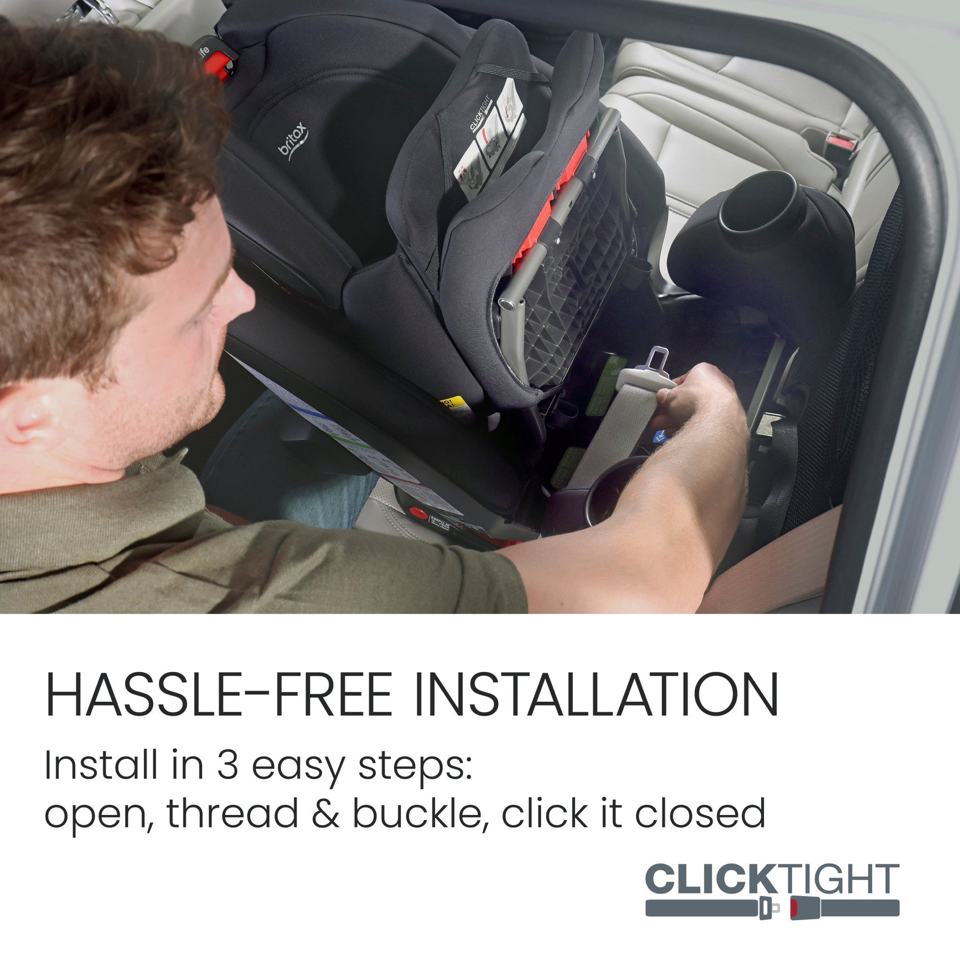 Britax Car Seats - Convertible Britax One4Life All-in-One Car Seat with ClickTight Installation + SafeWash Fabrics