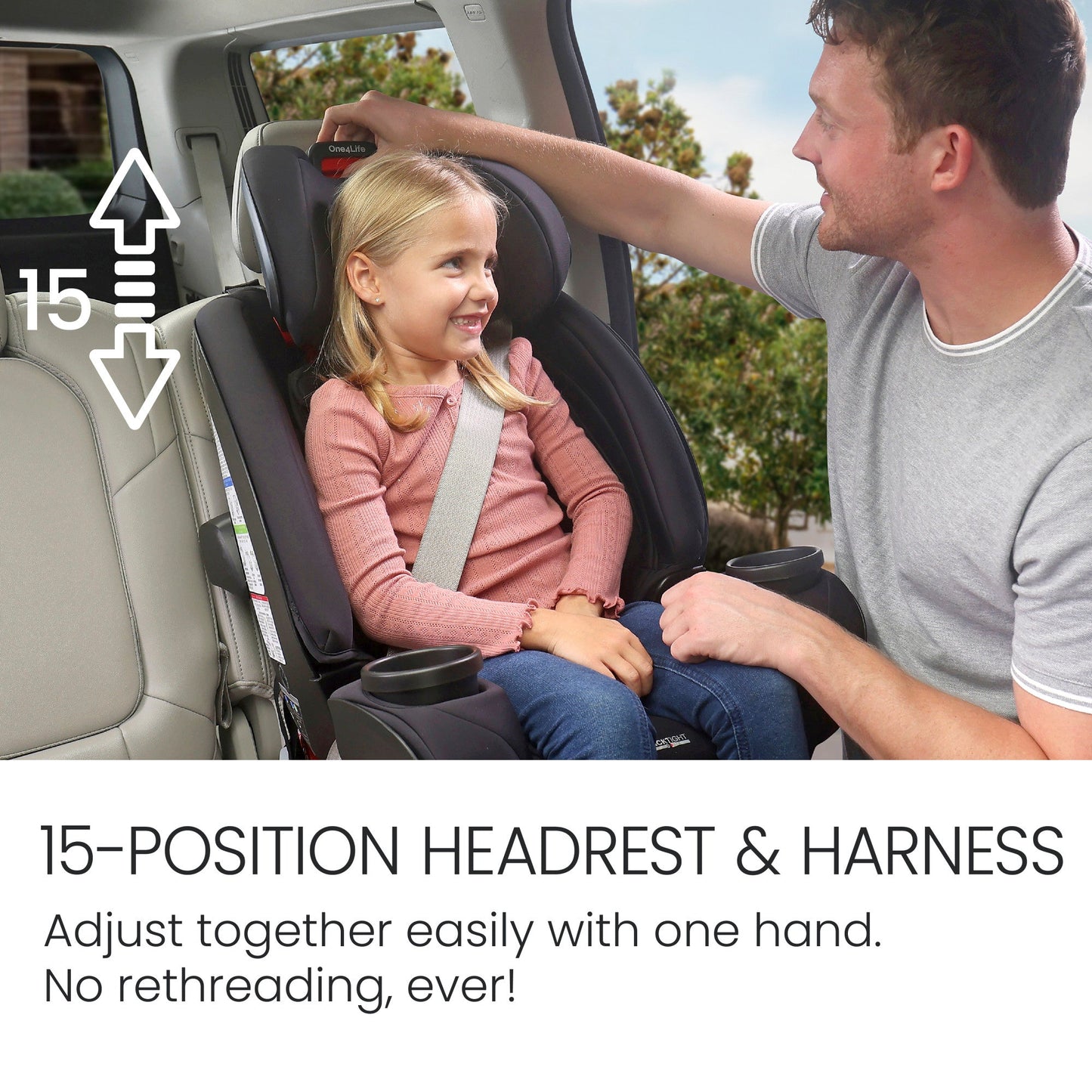 BritaxBritax One4Life All-in-One Car Seat with ClickTight Installation + SafeWash FabricsBabysupermarket