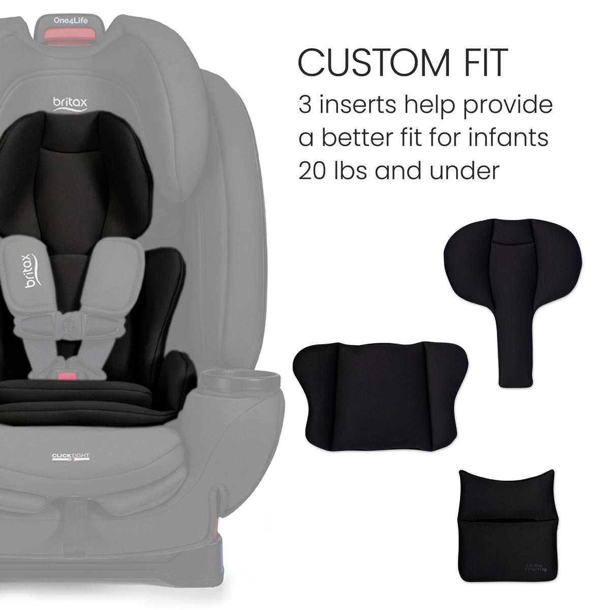 BritaxBritax One4Life All-in-One Car Seat with ClickTight Installation + SafeWash FabricsBabysupermarket