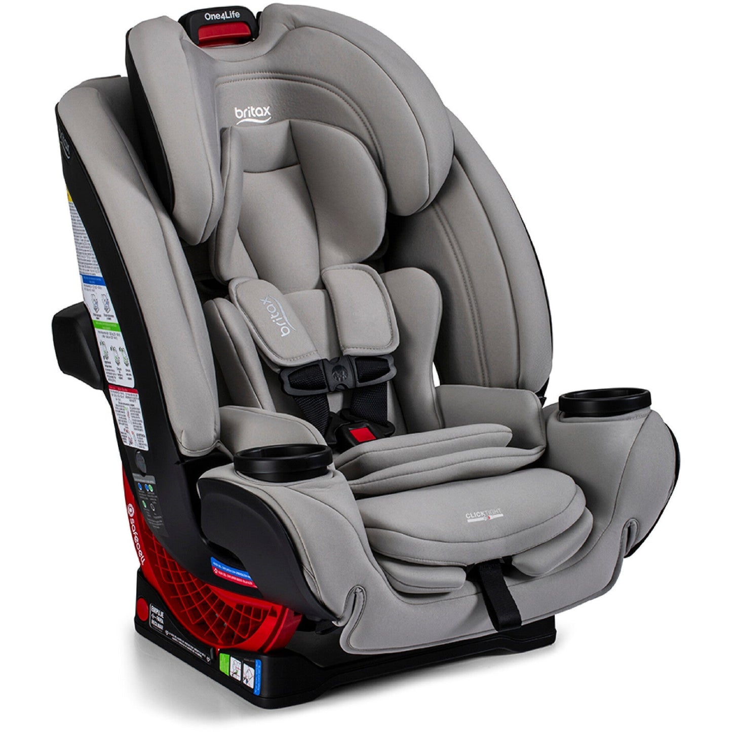 Britax Car Seats - Convertible Parchment Britax One4Life All-in-One Car Seat with ClickTight Installation + SafeWash Fabrics