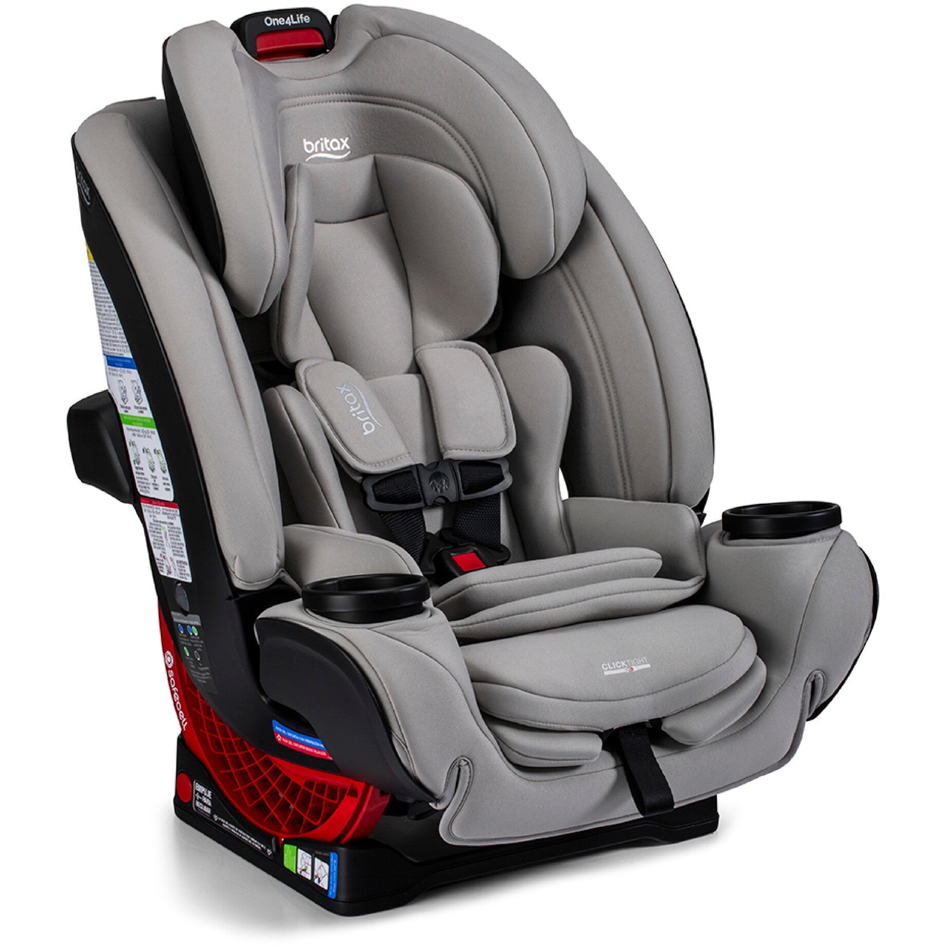 Britax Car Seats - Convertible Parchment Britax One4Life All-in-One Car Seat with ClickTight Installation + SafeWash Fabrics