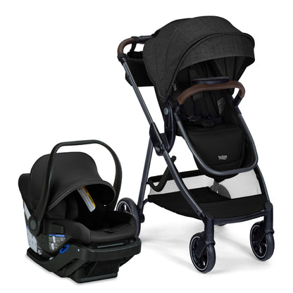 Britax Strollers - Travel Systems Britax Phases Travel System with Arbor Infant Car Seat + StayTight Base