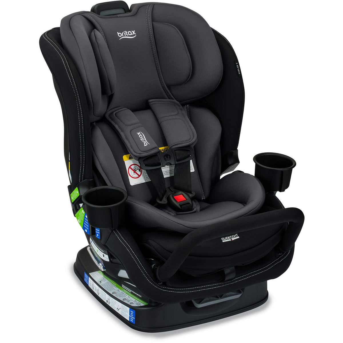 Britax Car Seats - Convertible Stone Onyx Britax Poplar S Convertible 2-in-1 Car Seat with ClickTight