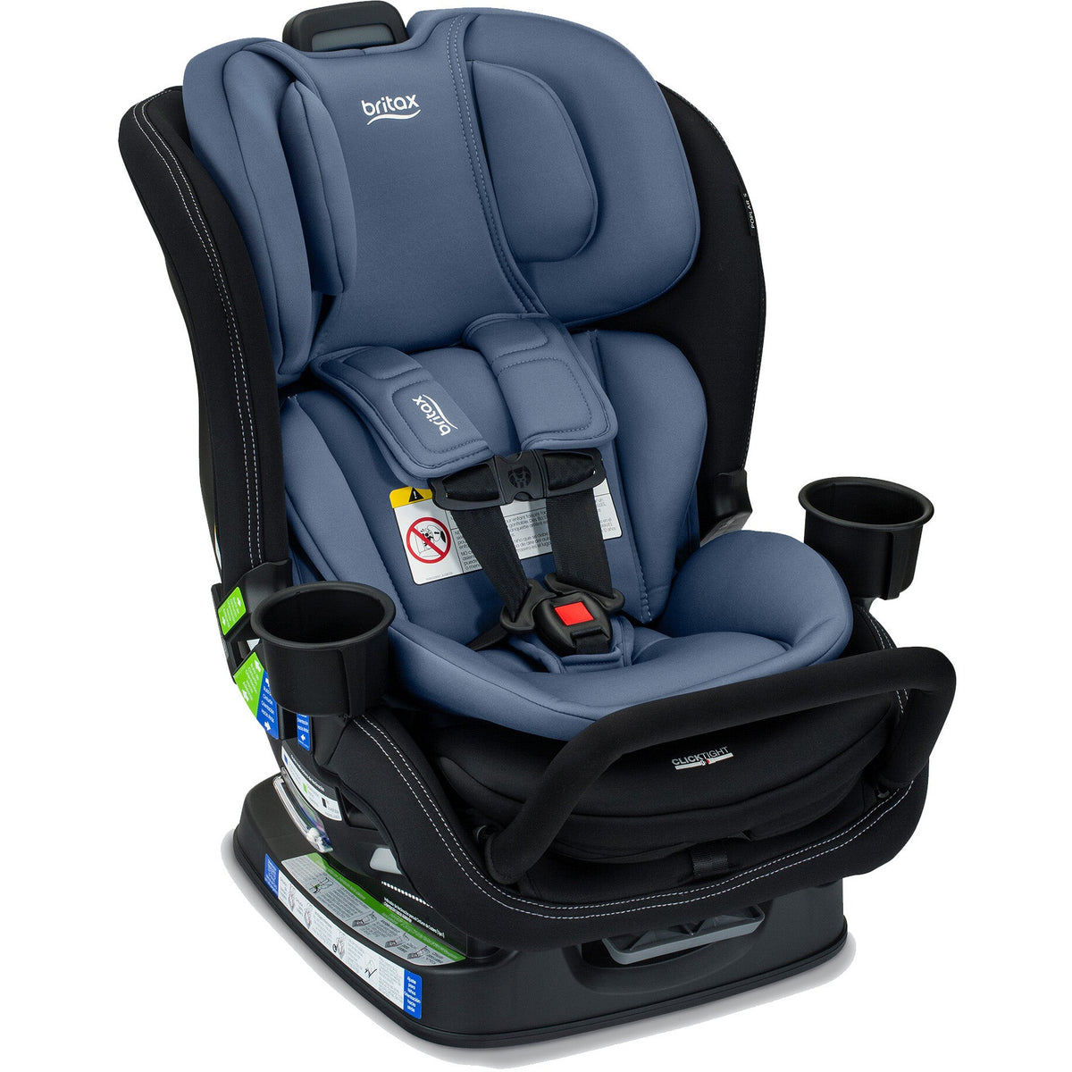 Britax Car Seats - Convertible Arctic Onyx Britax Poplar S Convertible 2-in-1 Car Seat with ClickTight
