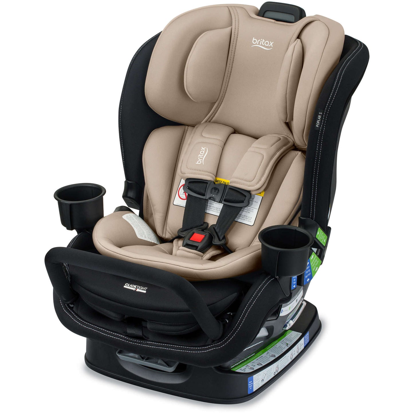 Britax Car Seats - Convertible Sand Onyx Britax Poplar S Convertible Car Seat