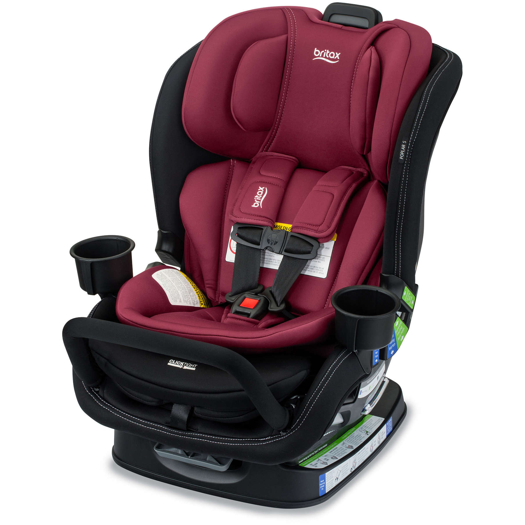 Britax Car Seats - Convertible Ruby Onyx Britax Poplar S Convertible Car Seat