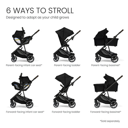 Britax Strollers - Single Britax Prism Full-Size Modular Stroller
