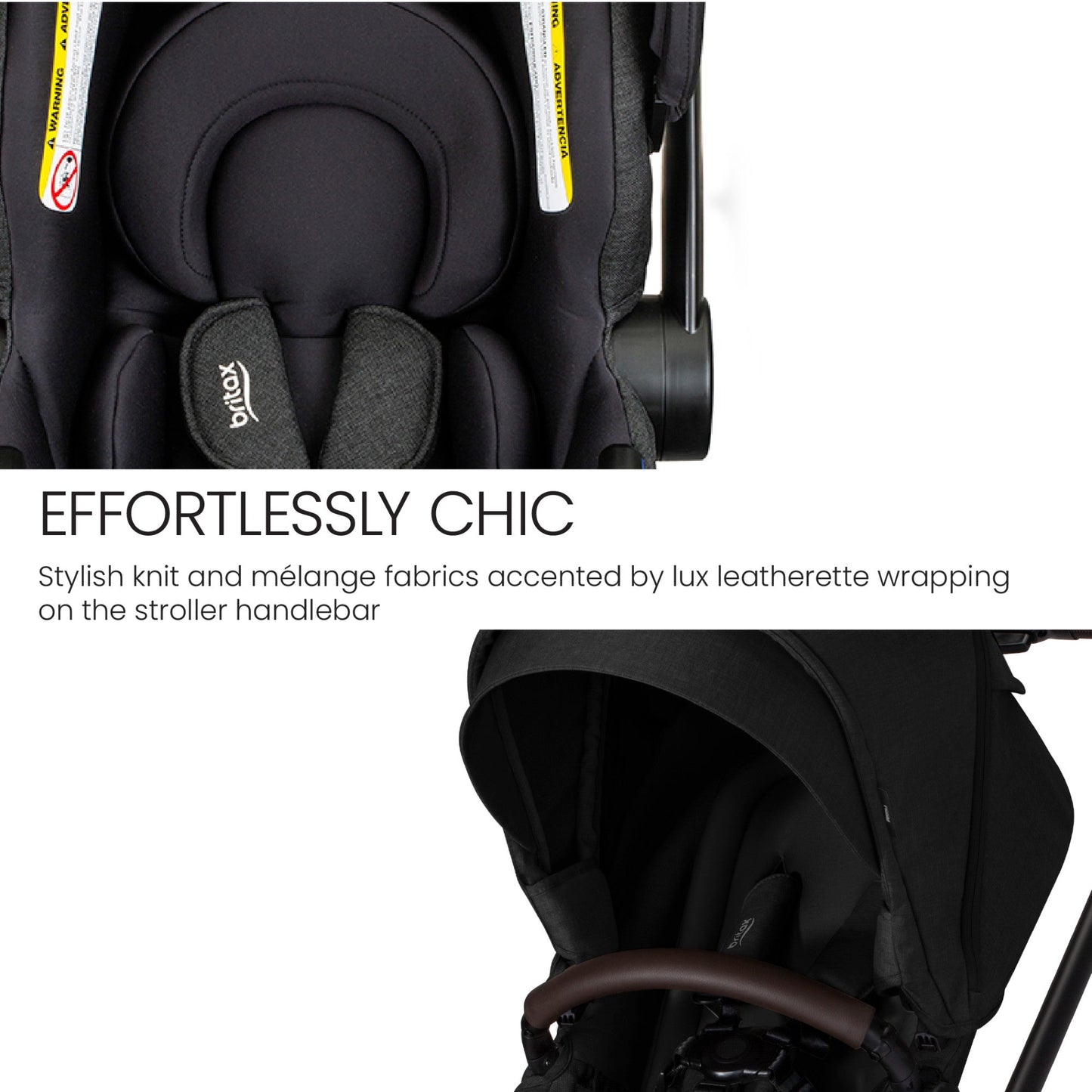 Britax Strollers - Travel Systems Britax Prism Full-Size Travel System with Willow S Infant Car Seat + Alpine Base