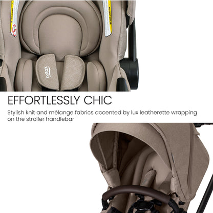 Britax Strollers - Travel Systems Britax Prism Full-Size Travel System with Willow S Infant Car Seat + Alpine Base