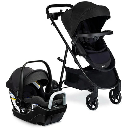 Britax Strollers - Travel Systems Raven Black Britax Willow Brook S+ Travel System