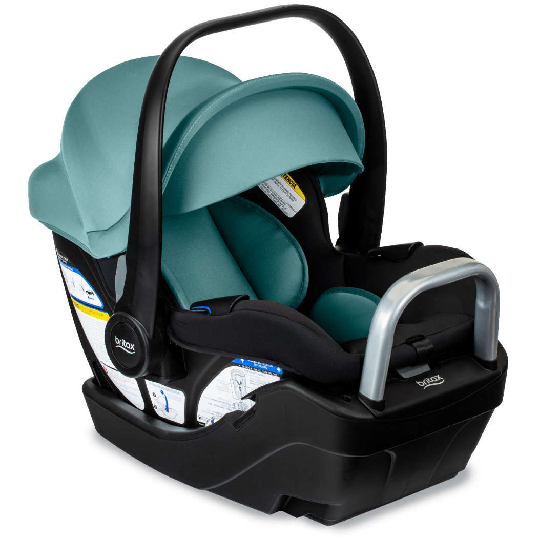 Britax Car Seats - Infant Jade Onyx Britax Willow S Infant Car Seat + Alpine Base