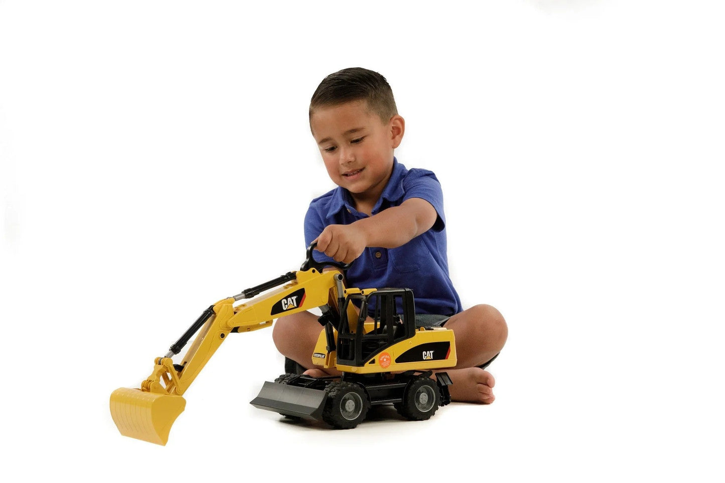 Bruder CAT Wheeled Small Excavator
