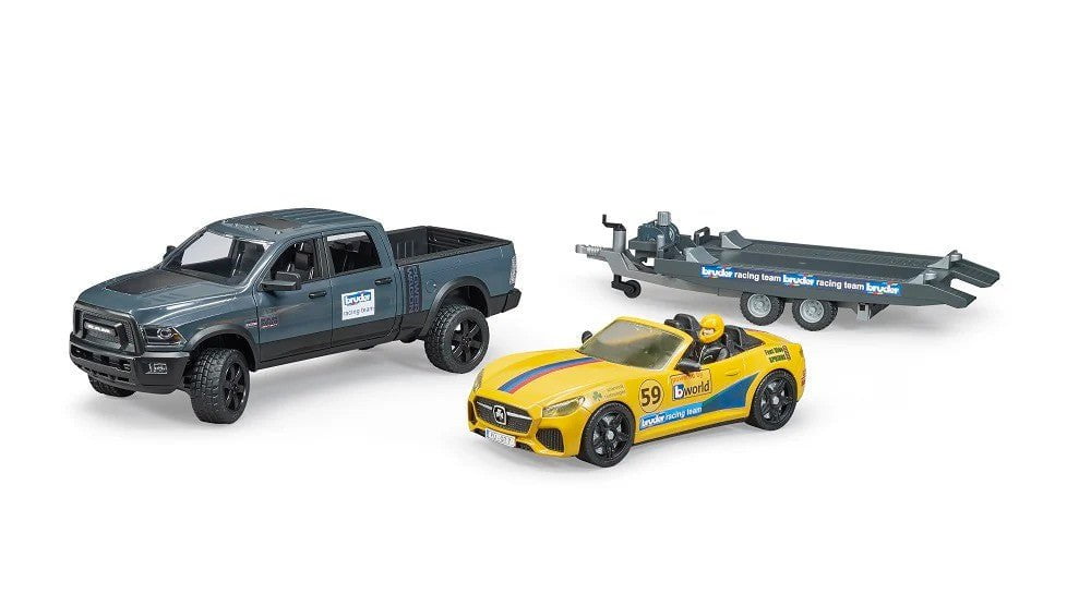 Bruder Ram 2500 Power Pickup w/ Roadster Racing Team