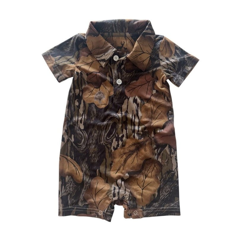 Buck Brothers Mossy Oak Fall Foliage / 0-3 Mo Buck Brothers CoolShade Knox Jumper - Mossy Oak Fall Foliage