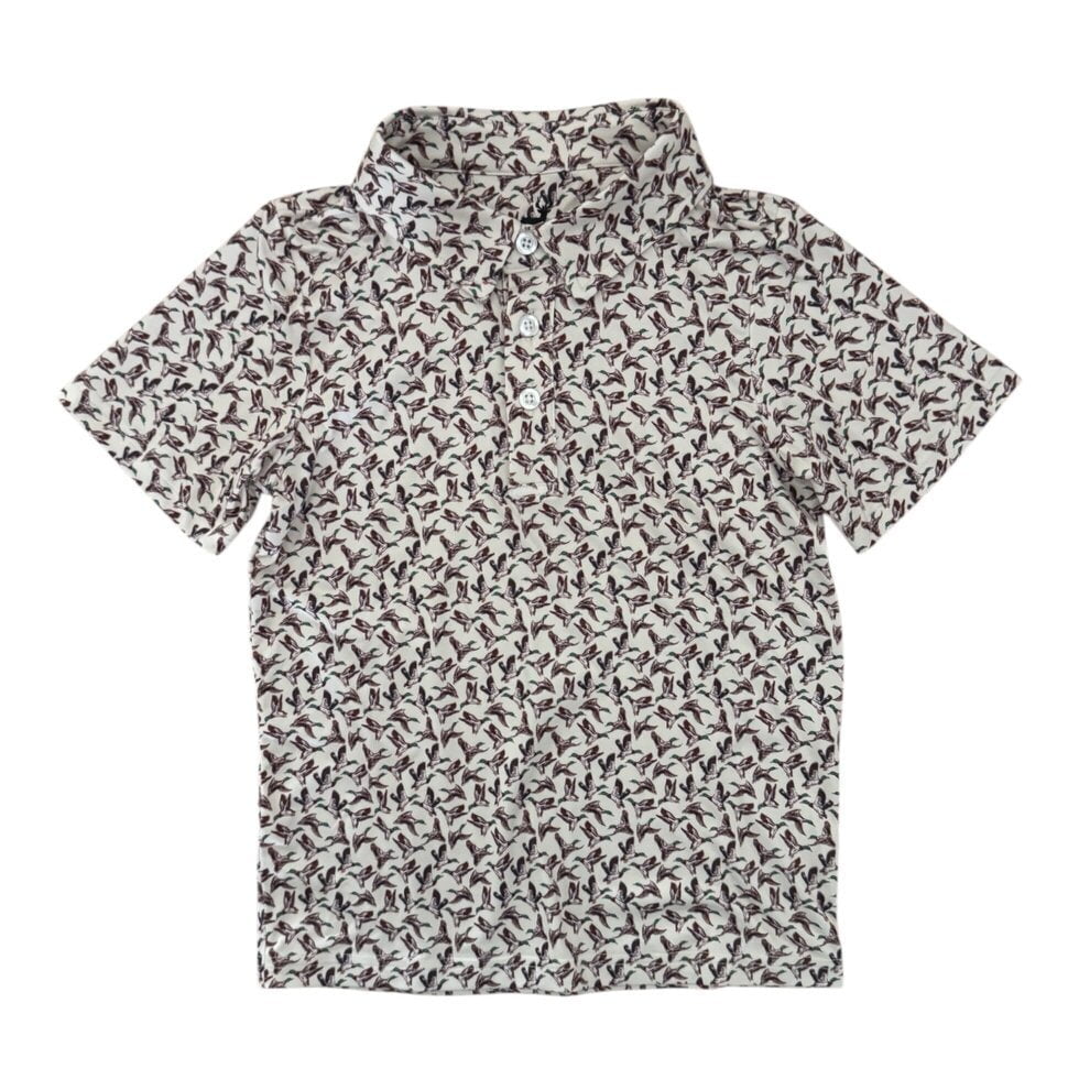 Buck Brothers Delta Wings / 2 Toddler Buck Brothers CoolShade Scottie Polo - Delta Wings