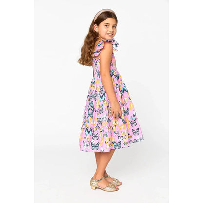 BuddyLove Nori Girls Dress - Feelin' Butterflies