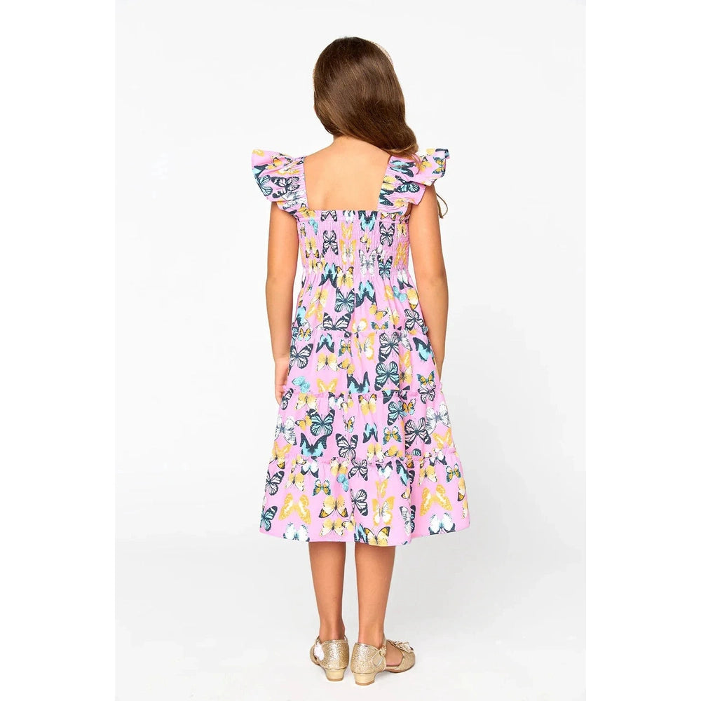 BuddyLove Nori Girls Dress - Feelin' Butterflies