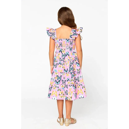 BuddyLove Nori Girls Dress - Feelin' Butterflies