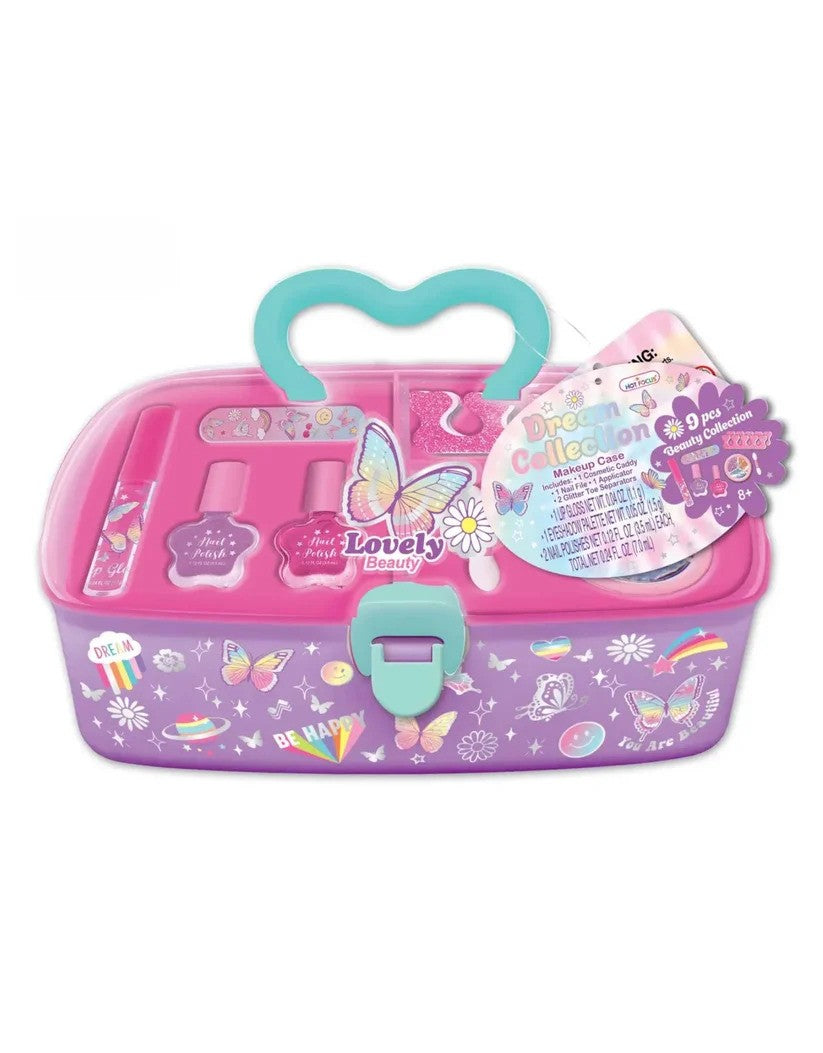 Hot Focus Dream Collection Butterfly Makeup Case