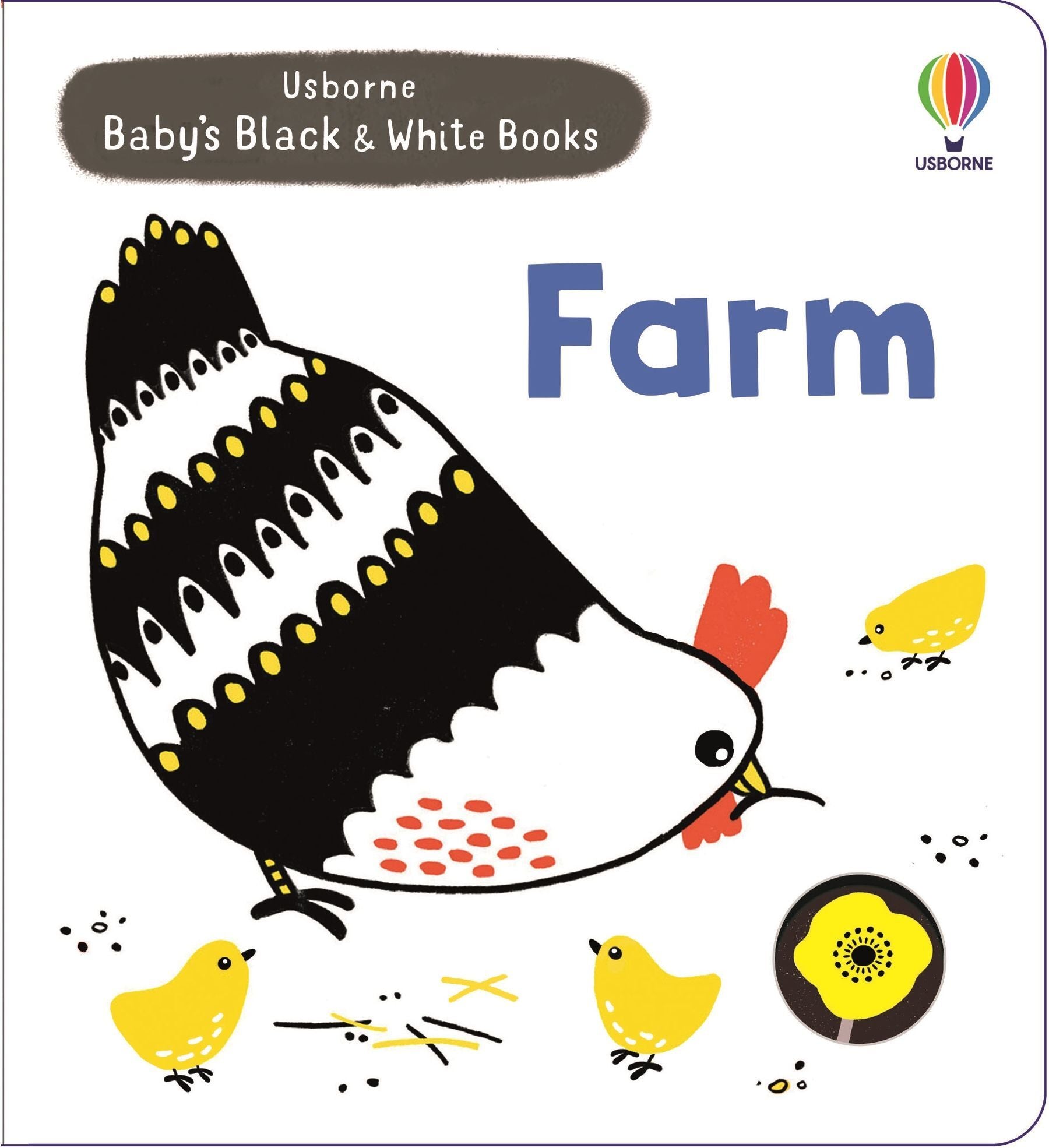 Usborne Baby's Black & White Books - Farm