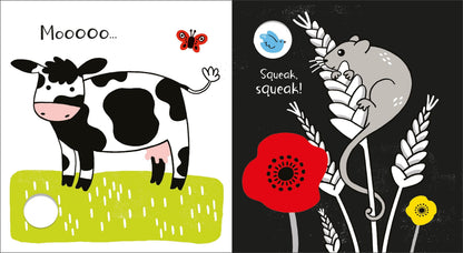 Usborne Baby's Black & White Books - Farm