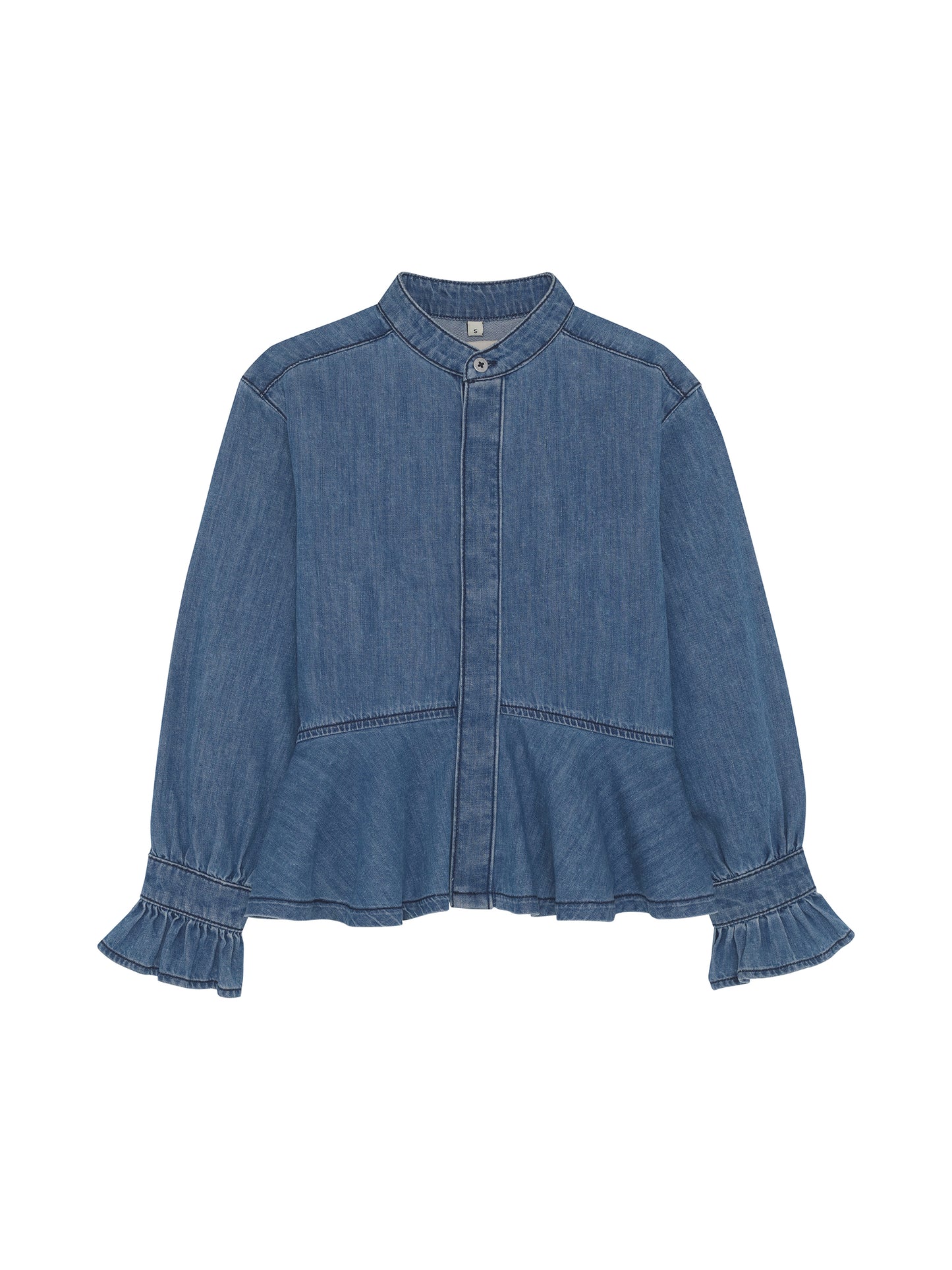 DL1961DL1961 Girls Simona Top - Blue Dream ChambrayBabysupermarket