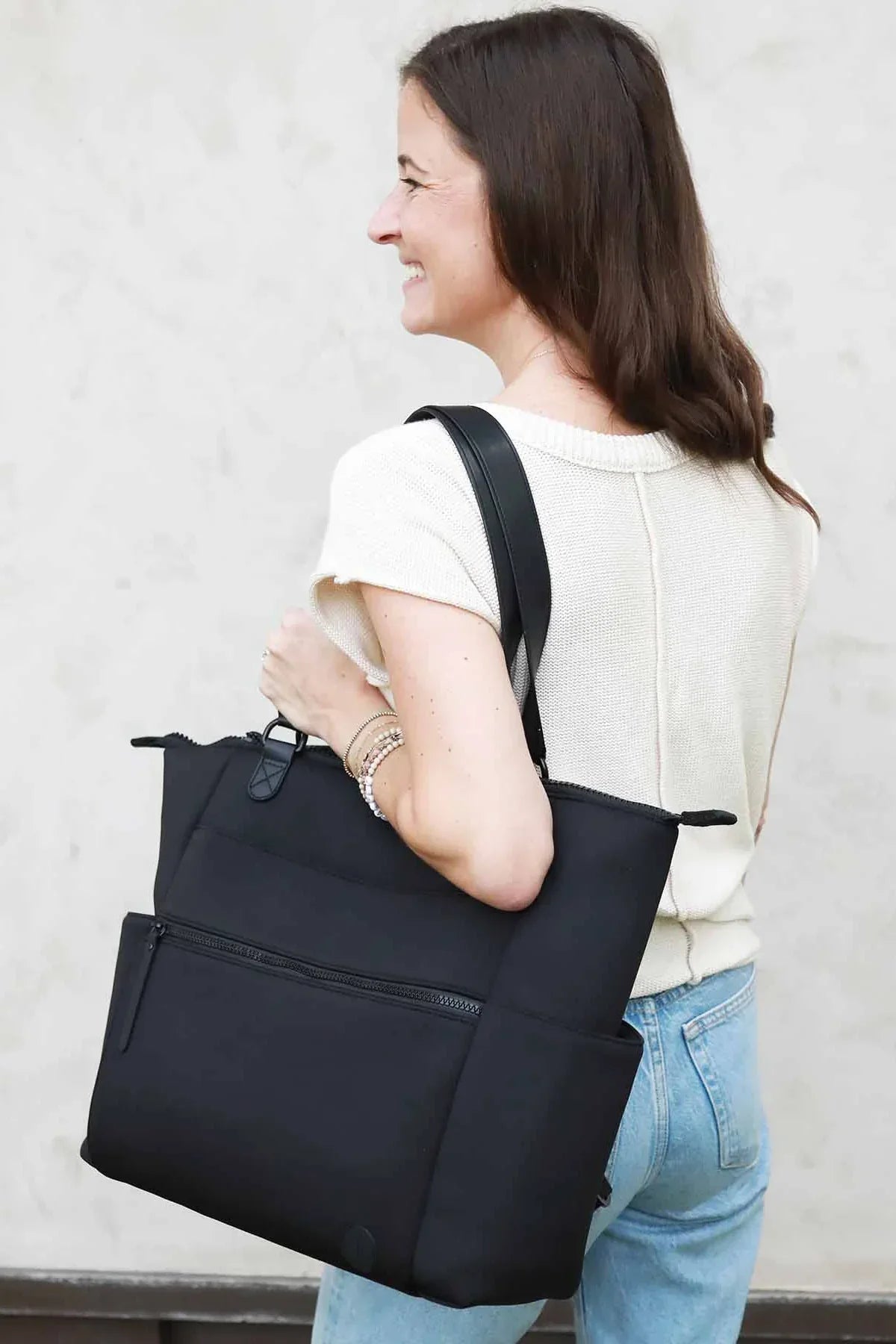 Caden LaneCaden Lane Adult Lane Convertible Diaper Bag Tote - BlackBabysupermarket