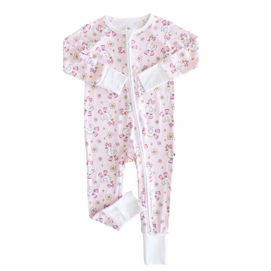 Caden LaneCaden Lane Girls Silly Goose Convertible Zip RomperBabysupermarket