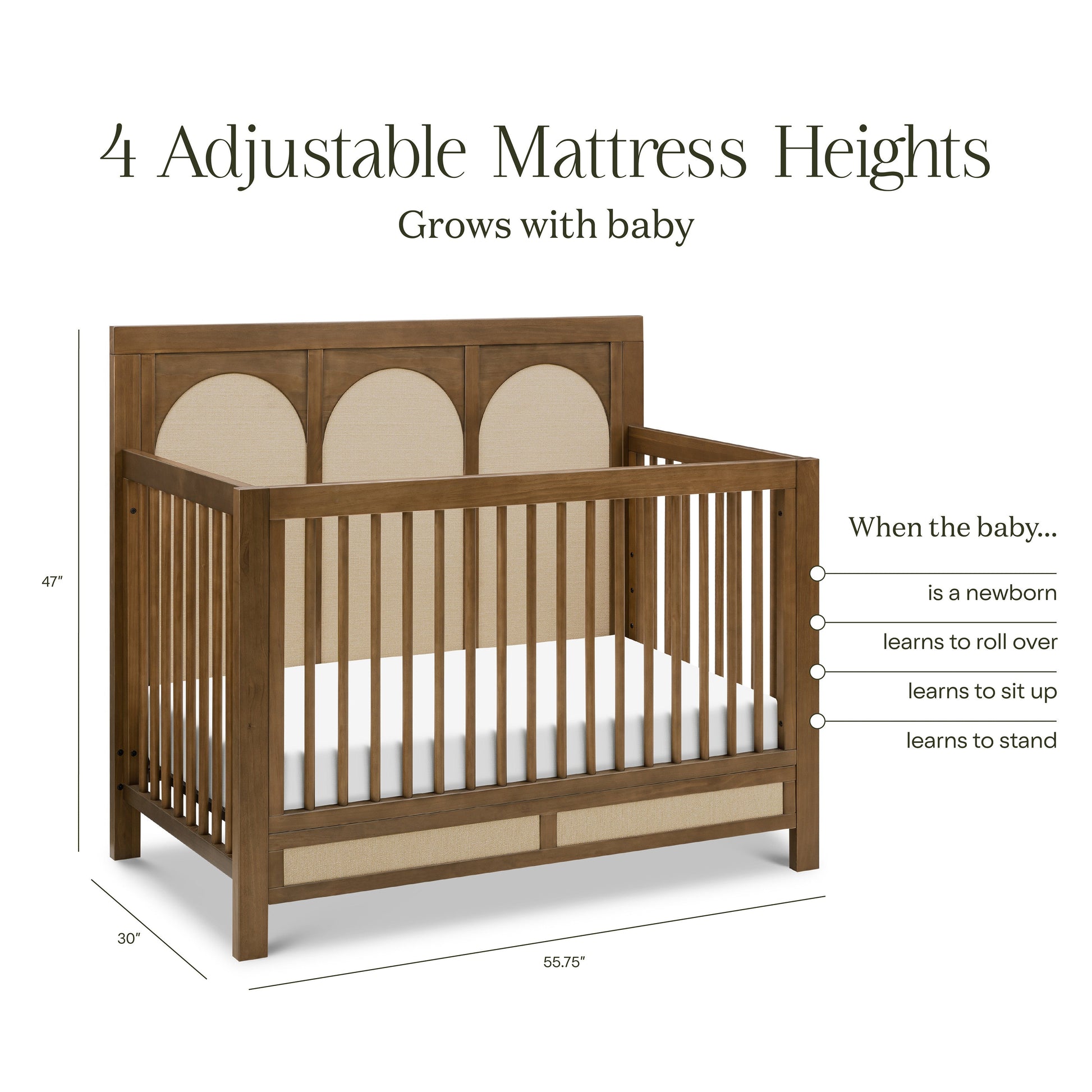 Namesake Eloise 4-in-1 Convertible Crib