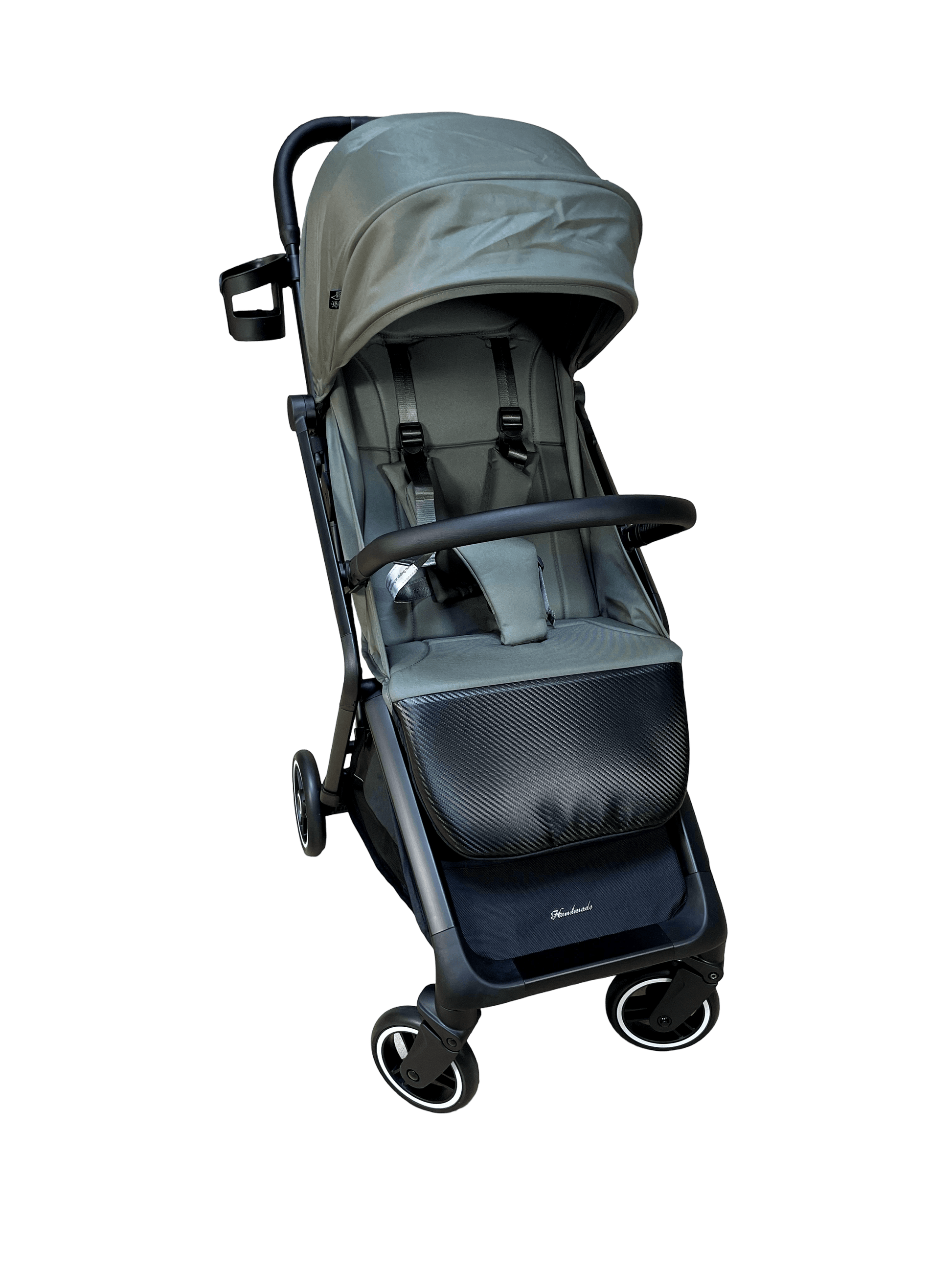 Cangaroo Strollers - Single Cangaroo Mini Flip Lightweight Compact Stroller Forest Green