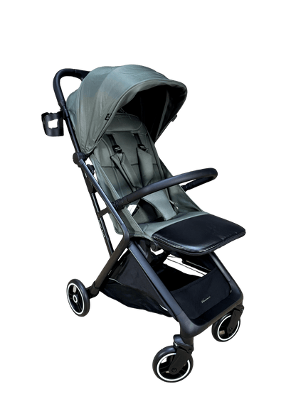 Cangaroo Strollers - Single Cangaroo Mini Flip Lightweight Compact Stroller Forest Green