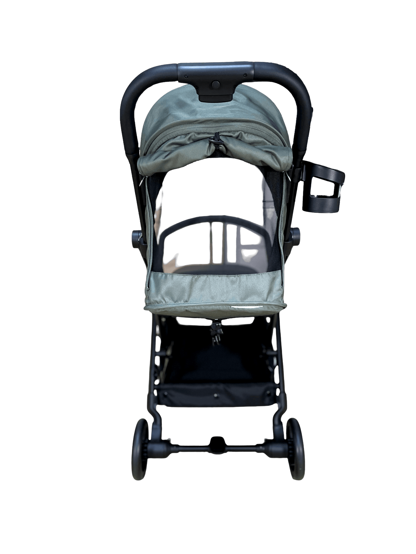 Cangaroo Strollers - Single Cangaroo Mini Flip Lightweight Compact Stroller Forest Green