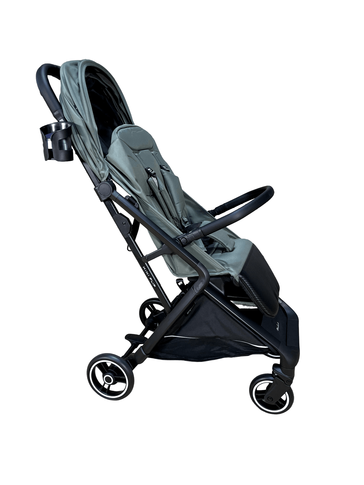 Cangaroo Strollers - Single Cangaroo Mini Flip Lightweight Compact Stroller Forest Green