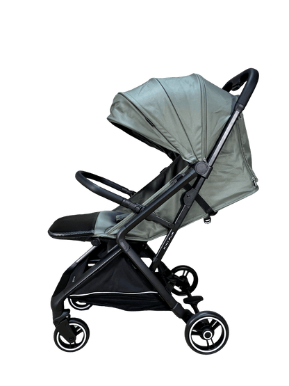 Cangaroo Strollers - Single Cangaroo Mini Flip Lightweight Compact Stroller Forest Green