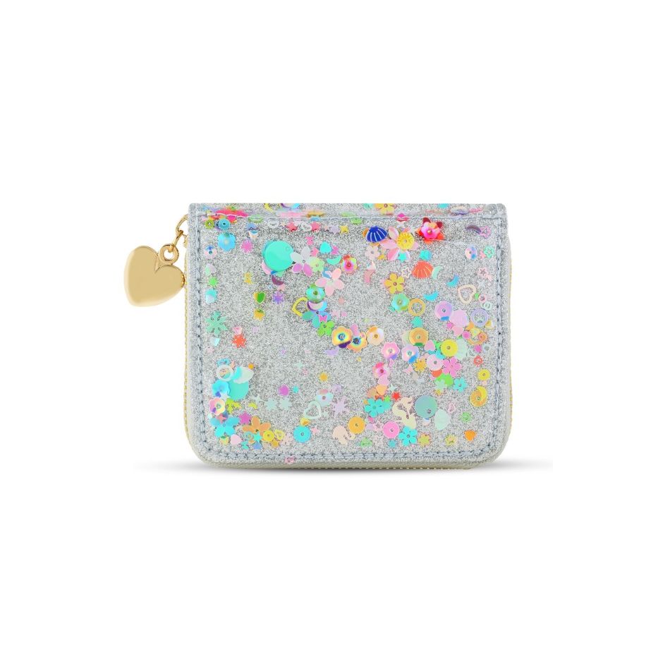 Carrying KindCarrying Kind Girls Confetti Wallet - SilverBabysupermarket