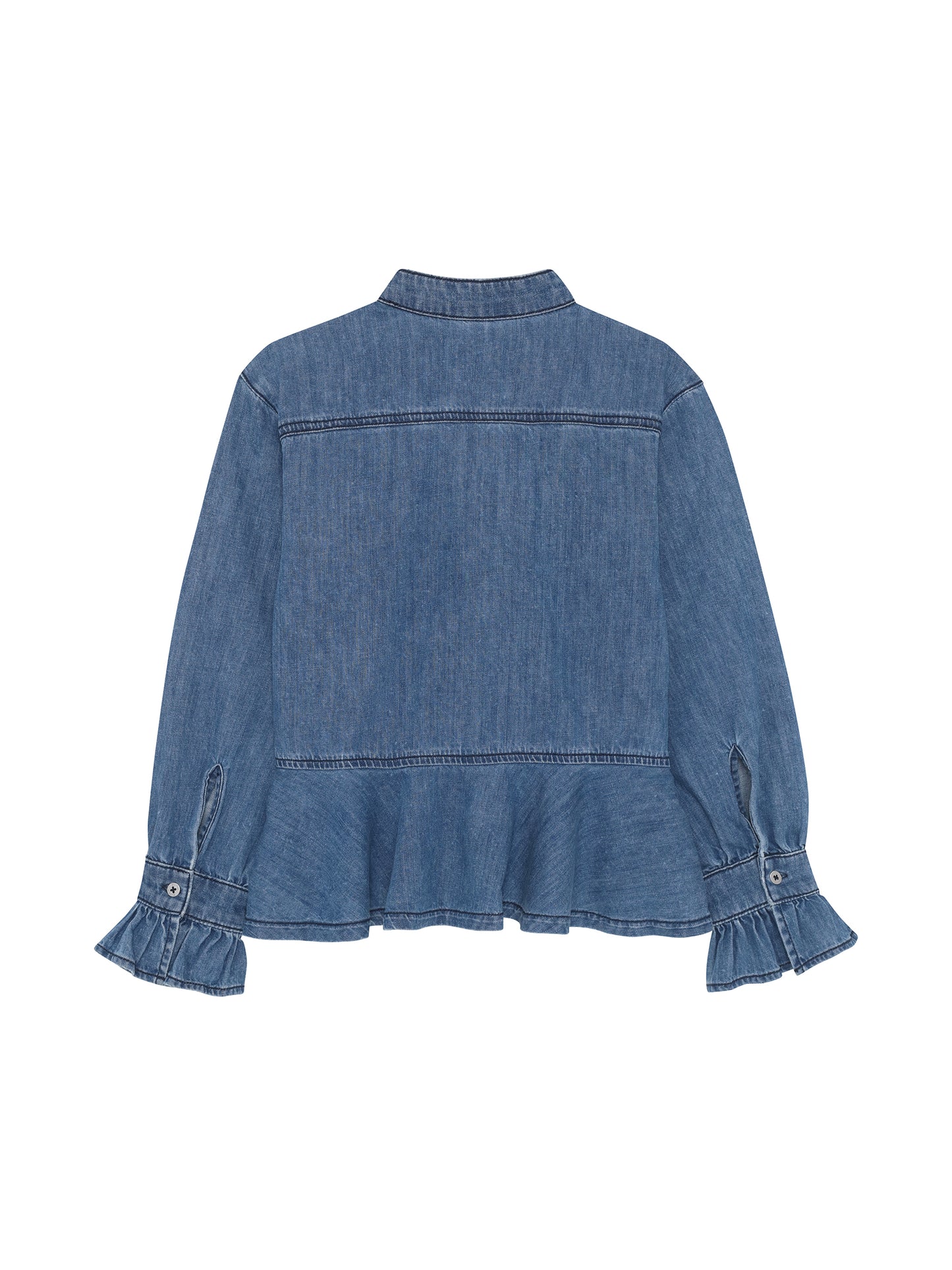 DL1961DL1961 Girls Simona Top - Blue Dream ChambrayBabysupermarket