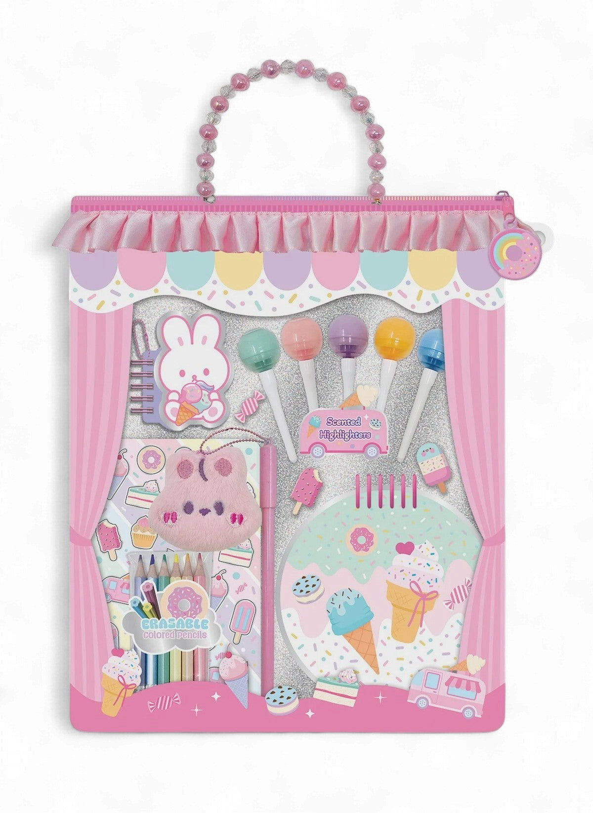 Hot Focus Starry Charmie Stationery Sweets
