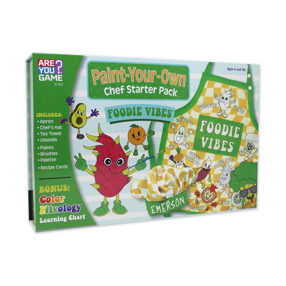 Paint-Your-Own Chef Starter Pack - Foodie Vibes